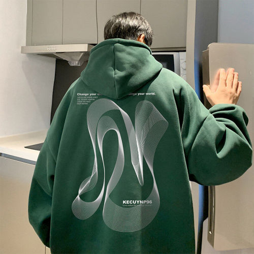 Live broadcast quality 360g heavyweight American printed sweatshirt