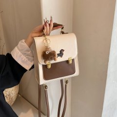 Cross-border high-end backpack for women 2024 new fashion backpack design school bag college student travel handbag