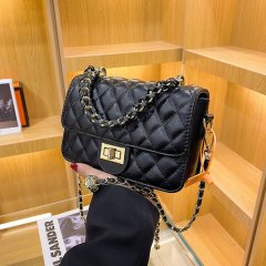 2024 Autumn New Live Broadcast Popular Shoulder Bag Korean Style Simple Chain Large Capacity Fashion Crossbody Goddess Bag