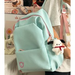 Schoolbag Female College Student High School Junior High School Student Travel Waterproof Backpack Trendy Men's Large Capacity Backpack 2024 New Style