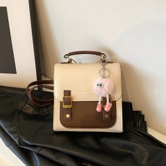 Niche design bag 2024 new retro versatile backpack women's handbag Korean version travel backpack