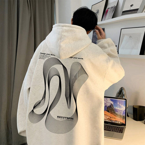 Live broadcast quality 360g heavyweight American printed sweatshirt