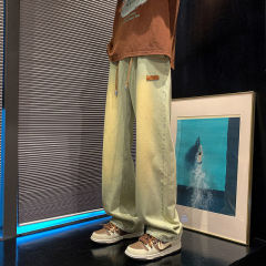 8XL-M Extra Large Jeans Men's Loose Straight Pants Plus Size