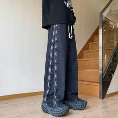 Jeans men's daily temperament new Japanese fashion urban trousers