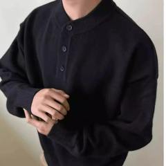 American retro men's and women's relaxed old money knitted sweaters knitted sweaters for lazy autumn and winter