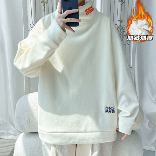 Winter new style Melody Windmill large size velvet thickened sweatshirt