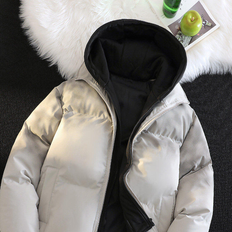 Winter fake two-piece cotton coats and jackets for men and women
