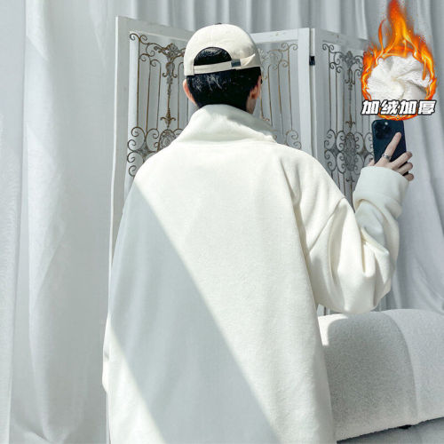 Winter new style Melody Windmill large size velvet thickened sweatshirt