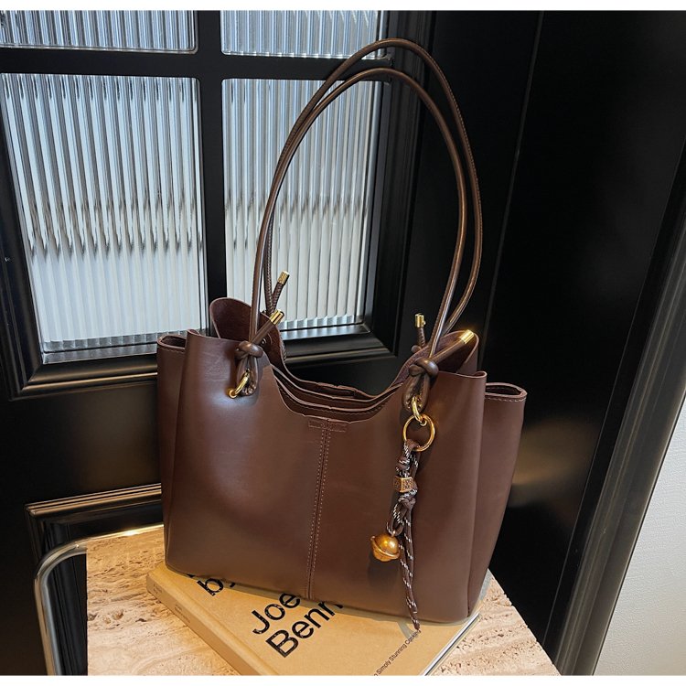 Nanfeng Chio2nd tri-fold tote large bag women's autumn and winter high-quality commuter handbag shoulder bag