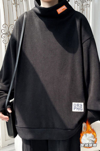 Winter new style Melody Windmill large size velvet thickened sweatshirt