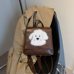 Cute large-capacity handbag for women 2024 new versatile high-end commuting casual simple design backpack