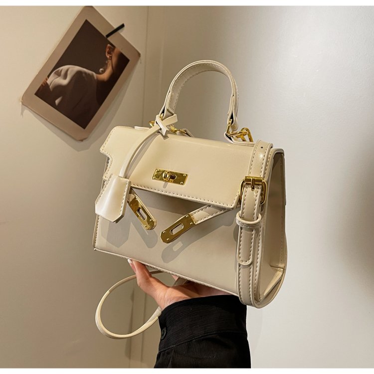 2024 New Kelly Bag Fashion Women's Handbag Versatile Crossbody Bag Small Square Bag High-end Shoulder Handbag