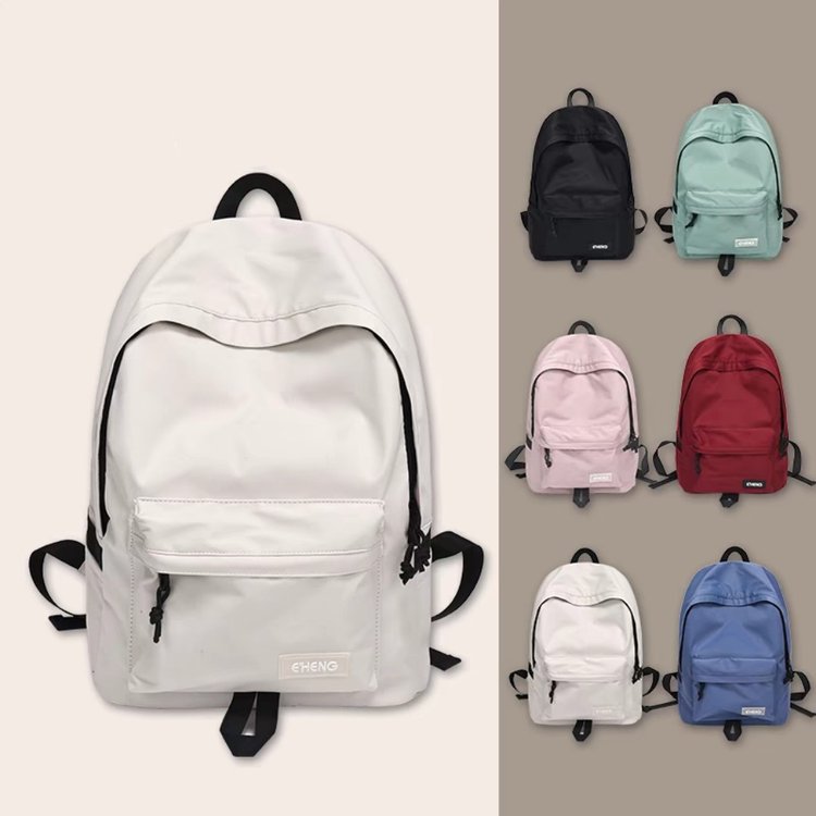 New style student backpack female Korean fashion college style school bag casual large capacity couple backpack one piece drop shipping