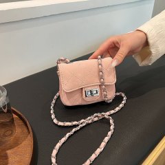 Fashionable small fragrant style bag for women 2024 new spring and summer fashion rhombus chain small square bag mini crossbody bag