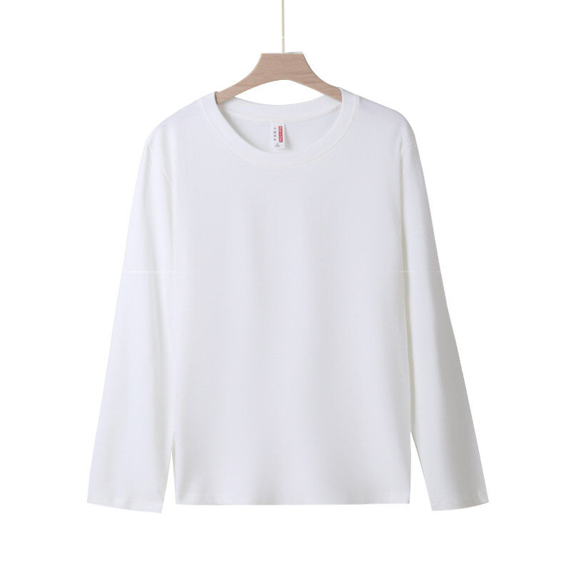 220g autumn new cost-effective long-sleeved base T-shirt