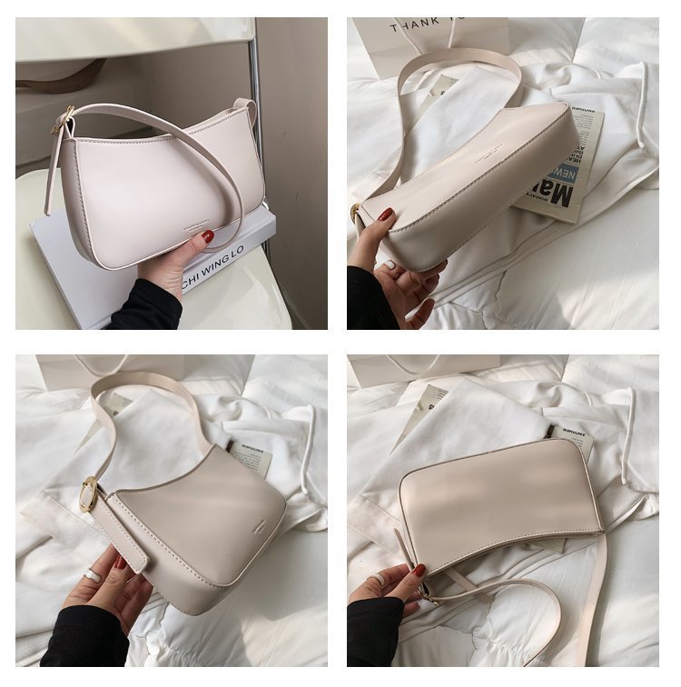 Bags for women, high-end niche underarm bags, new shoulder baguette bags for women, versatile retro crossbody bags for women