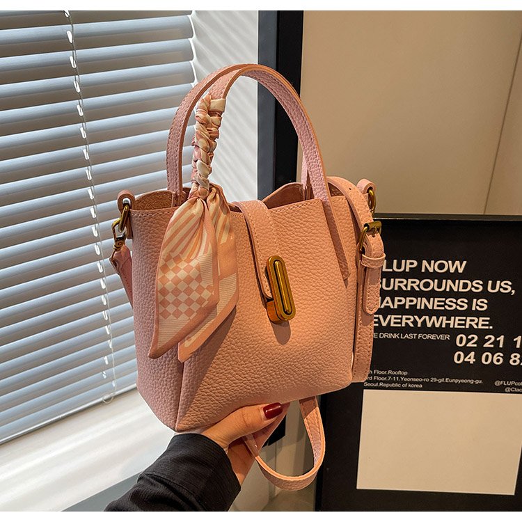 Bags for women 2024 new style portable bucket bag summer versatile shoulder crossbody bag women's handbag