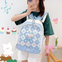 Japanese ins student school bag female new fresh and cute girl backpack junior high school student school backpack