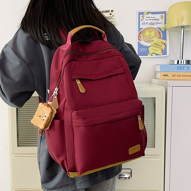 2024 New Fashion Lightweight Commuting Travel Bag Large Capacity Computer Backpack College Student School Bag Backpack Women