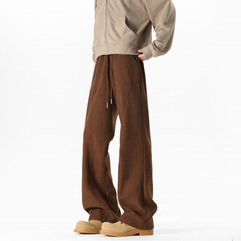 !  Winter plus velvet corduroy casual pants for teenagers