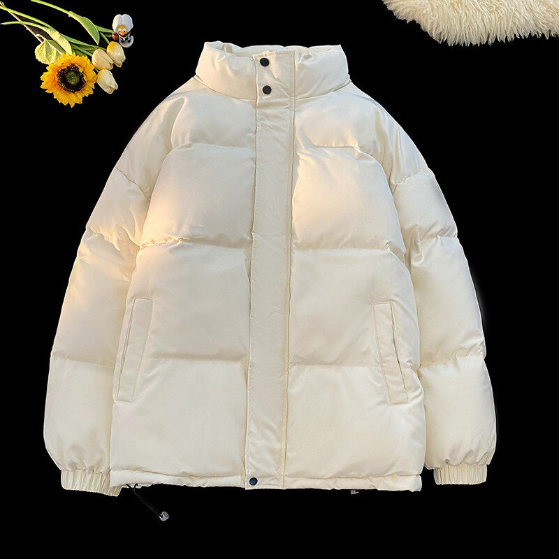 Trendy, fashionable, casual and warm, stand-up collar cotton coats, blankets