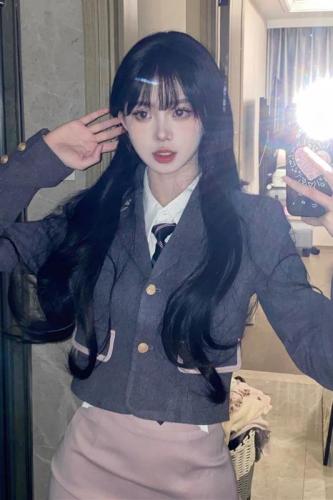 Idol Practice Room Girl Group Style Spring and Autumn New Sweet Desire Uniform Suit