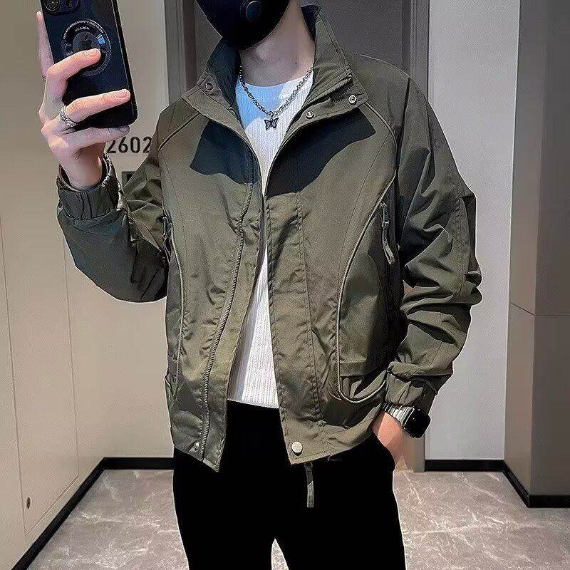 Trendy casual work jacket new fashion brand handsome executive top