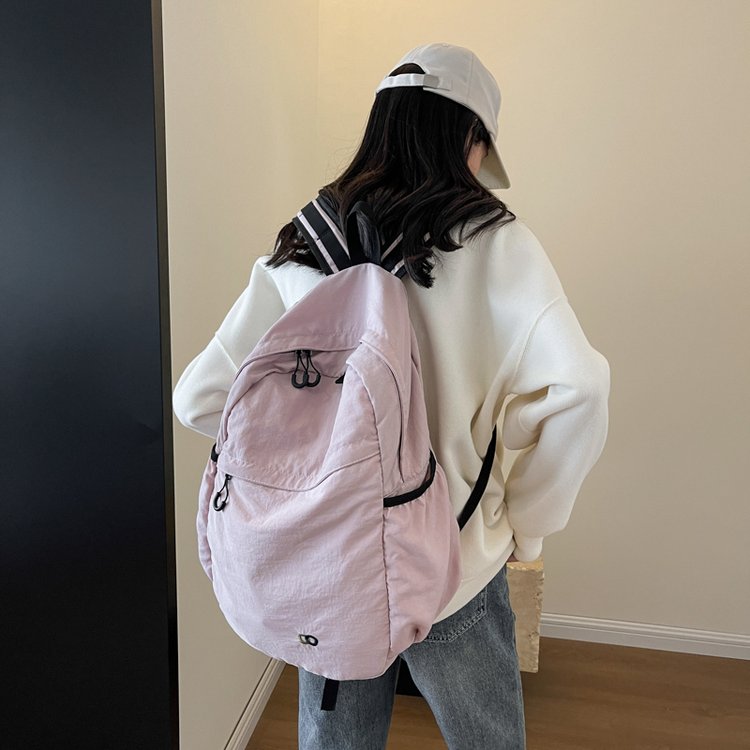 ins same style backpack Korean style new backpack women's backpack large capacity retro oxford cloth backpack women