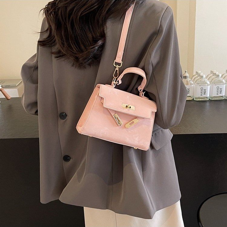 High-quality light luxury daughter Kelly bag hand-held small bag women's shoulder cross-body bag cross-border Amazon wholesale