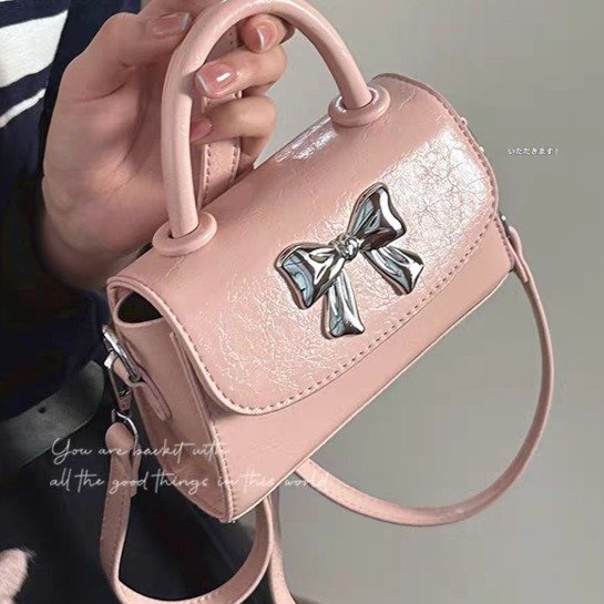Beautiful personality fashion season single shoulder crossbody bag new bag women 2024 trendy casual handheld small square bag