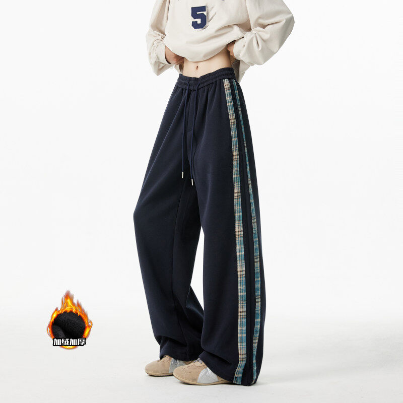 Quality loose fleece sweatpants