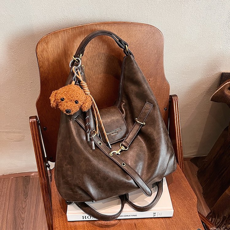 Wholesale autumn and winter commuting versatile shoulder bag large capacity portable tote bag women's texture fashion casual backpack