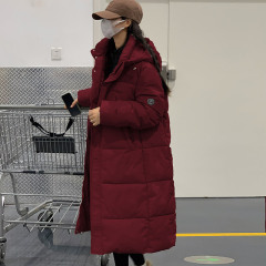 Down cotton-padded jacket for women in winter Korean style new loose large size women's clothing fat mm 200 catties cotton-padded jacket thickened jacket