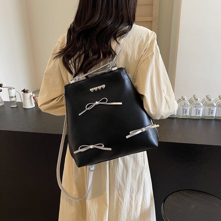 Tote bag for women 2024 new large-capacity commuter backpack casual multi-functional shoulder bag trendy travel backpack