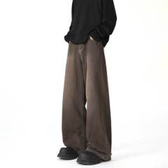 Dyeing premium Maillard brown denim high quality brown