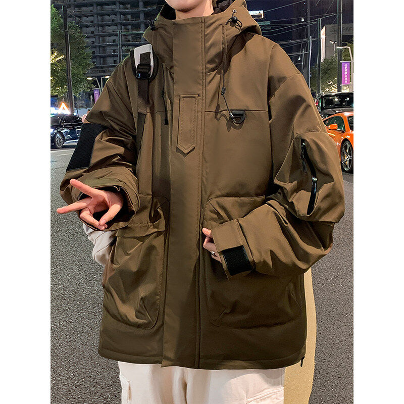 Heavy duty workwear down jacket, warm and trendy jacket, jacket