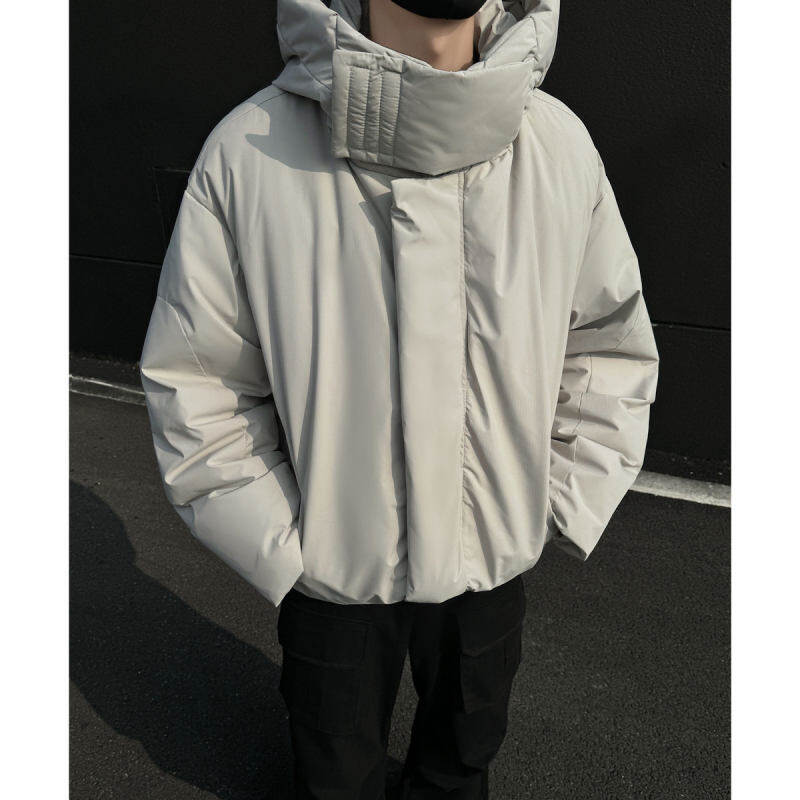 Winter new American loose couple cotton coat Hong Kong style large size cotton coat jacket for men