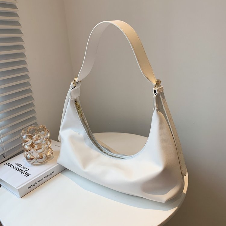 Cross-border retro high-end armpit bag women's bag 2024 new simple commuter shoulder bag versatile crossbody bag