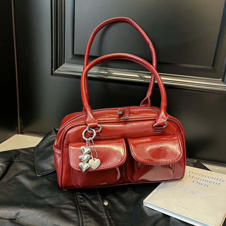 This year's popular bags 2024 new trendy women's summer and autumn all-match portable small square bag Korean version Internet celebrity shoulder bag