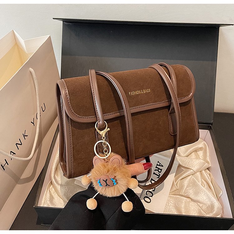 Large-capacity underarm bag for women 2024 new high-end women's versatile autumn and winter fashion portable shoulder bag