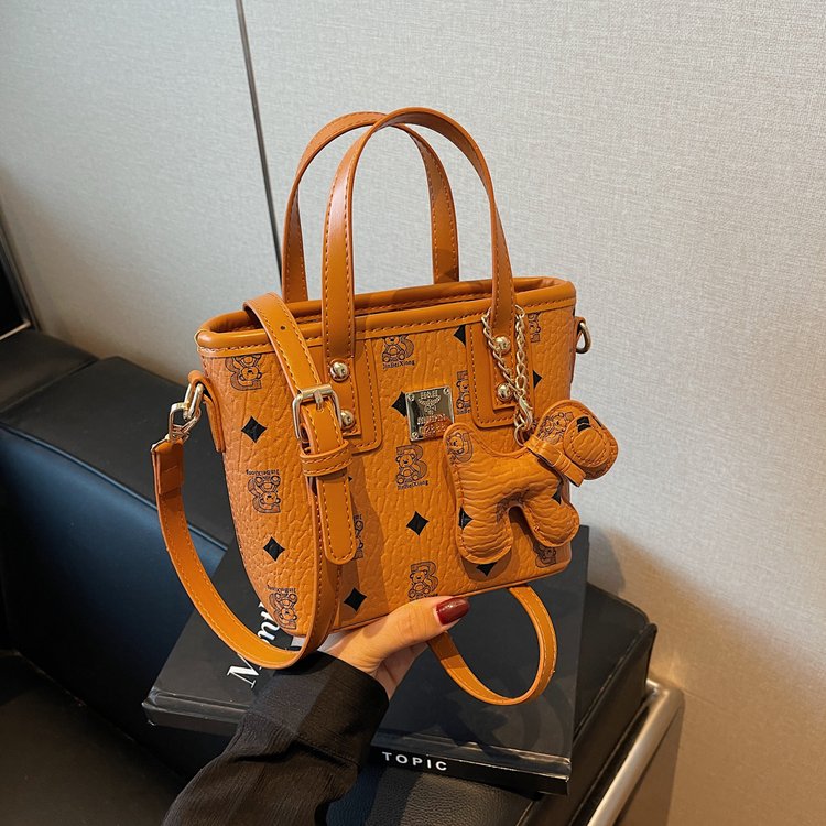 2024 New Fashion Printed Vegetable Basket Fashion Shopping Bag Mini Mini Tote Bag Shoulder Bag Crossbody Portable
