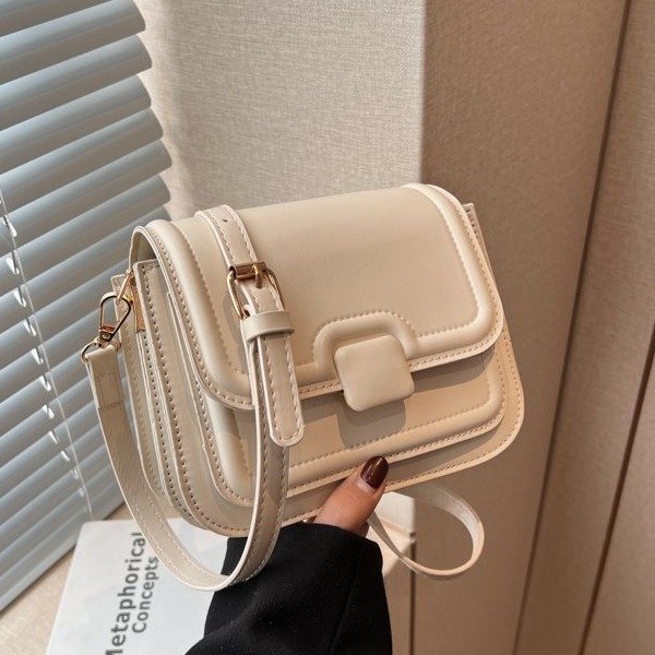 Bags for women 2024 spring new style trendy retro small square bag niche versatile ins shoulder bag crossbody bag