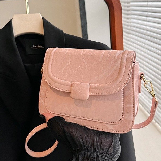 2024 Autumn New Casual and Comfortable Commuting Shoulder Bag ins Korean Fashion Versatile Crossbody Bag Small Square Bag for Women