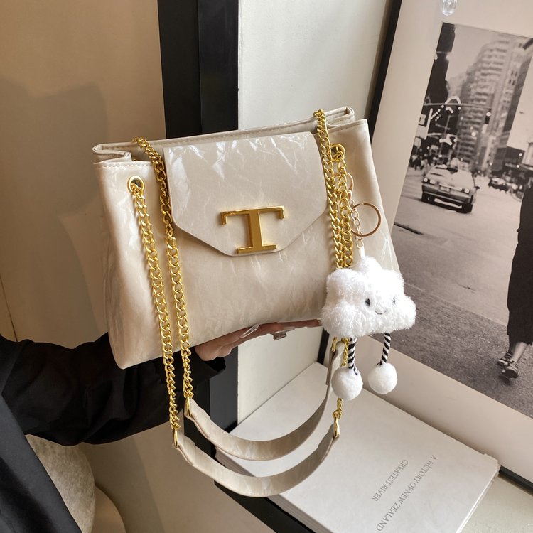 Scarecrow Messenger Bag Summer New Daily Commuting Casual Women's Bag Fashion Versatile Texture Large Capacity Shoulder Bag