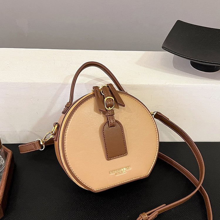 Free shipping new style stylish crossbody small round bag for women this year's popular retro handbag shoulder bag