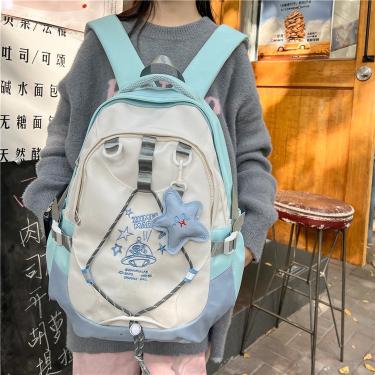 Japanese ins sweet girl schoolbag college style junior high school student backpack new treasure backpack female