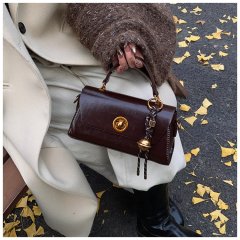 This year's popular bags for women 2024 new style trendy and high-end office handbags commuting single shoulder crossbody small square bag