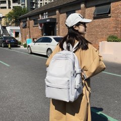 Japanese campus simple versatile backpack female high school student junior high school student school bag large capacity backpack male fashion