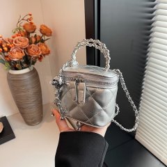 Xiaoxiangfeng mini shoulder bag 2024 new high-end exquisite small crossbody bag rhombus chain handbag