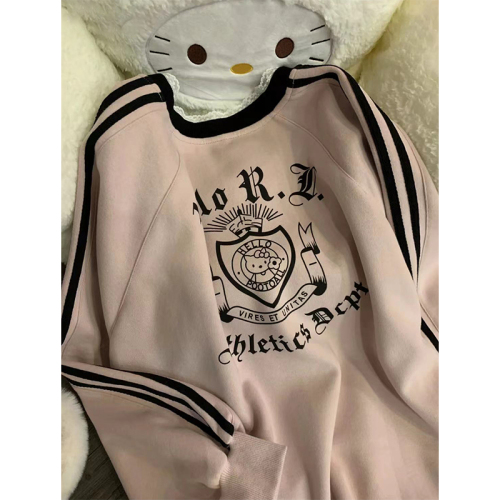 Official picture of imitation cotton Chinese cotton composite true super plus velvet thickened sweatshirt for women autumn and winter lace design V-neck warm top